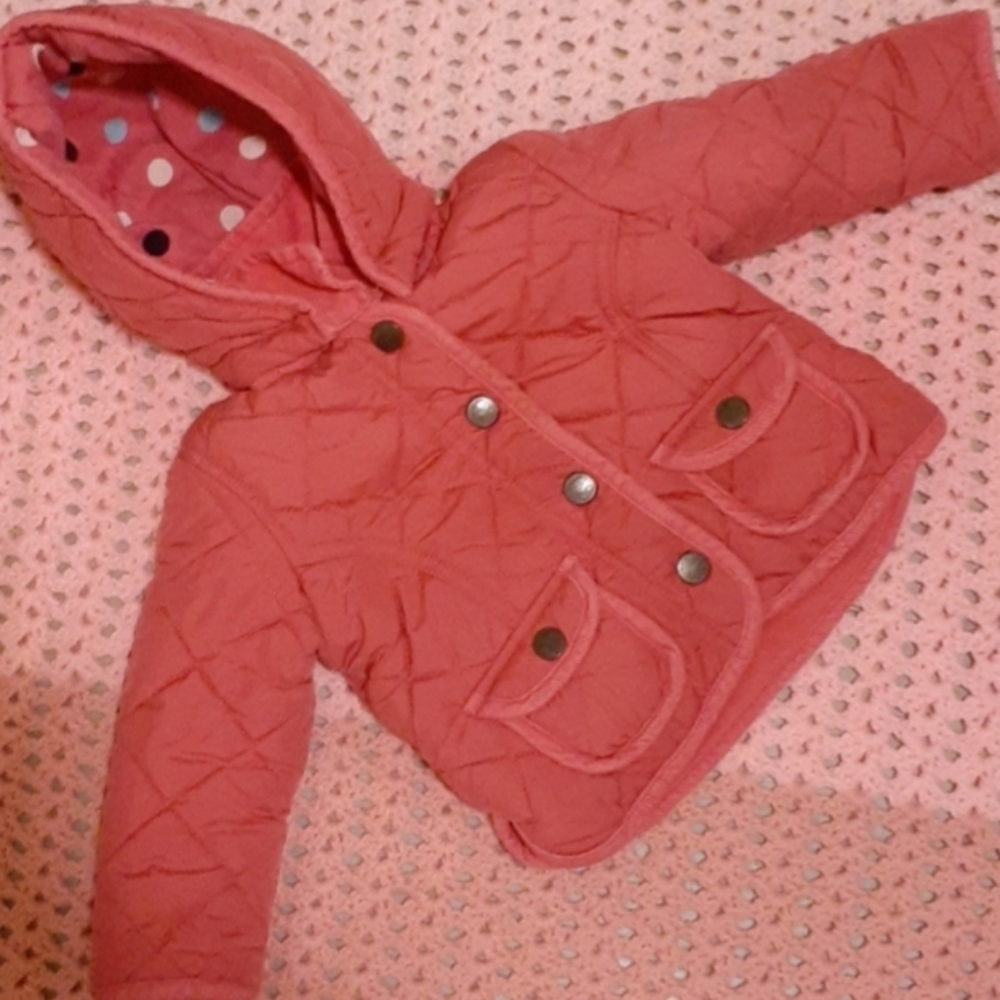 Pink jacket GAP brand size 18-24 months.